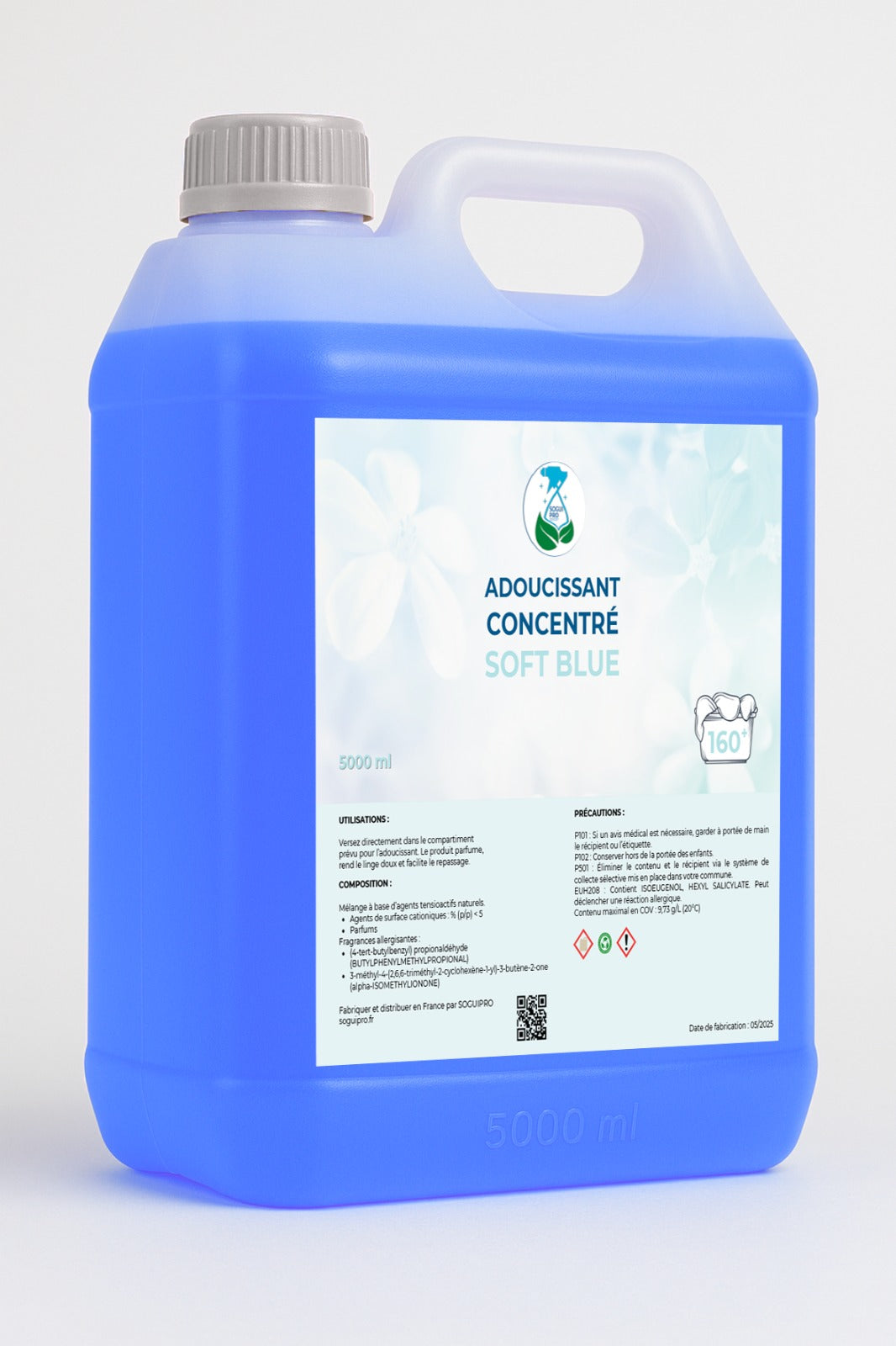 Adoucissant Soft Blue 5L