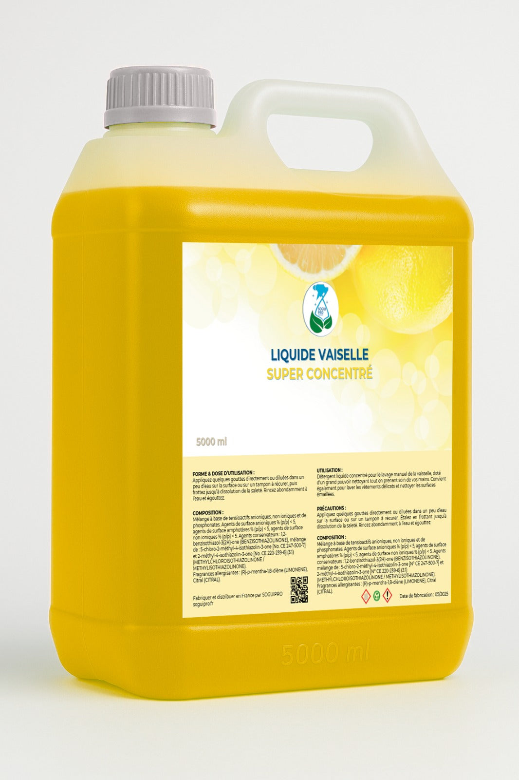 Liquide vaisselle concentré++ 5L