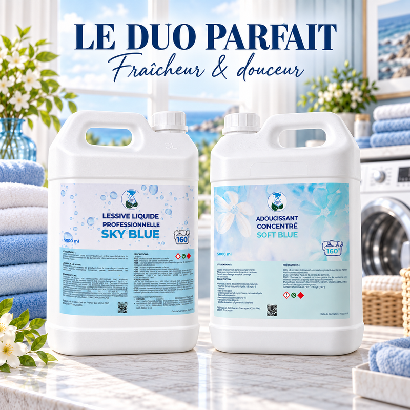 Duos Lessive & Adoucissant
