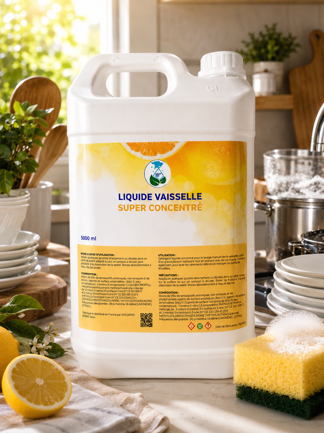Liquide vaisselle concentré++ 5L