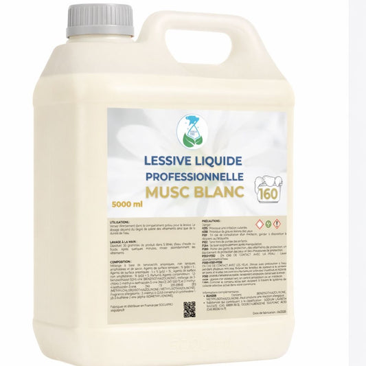 Lessive au Musc Blanc 5L