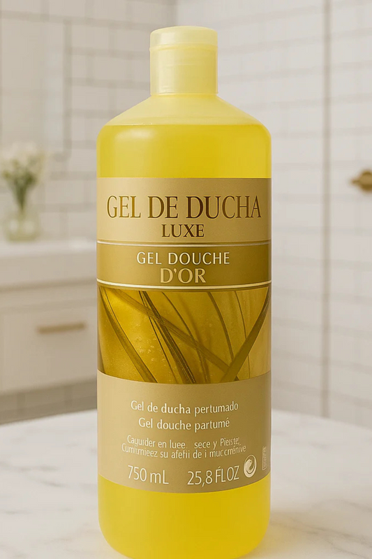 Gel douche luxe d'Or