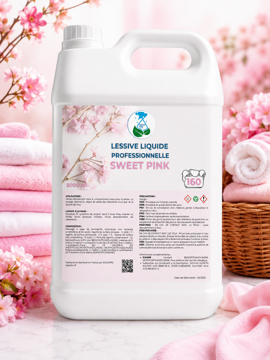 Lessive Sweet Pink 5L