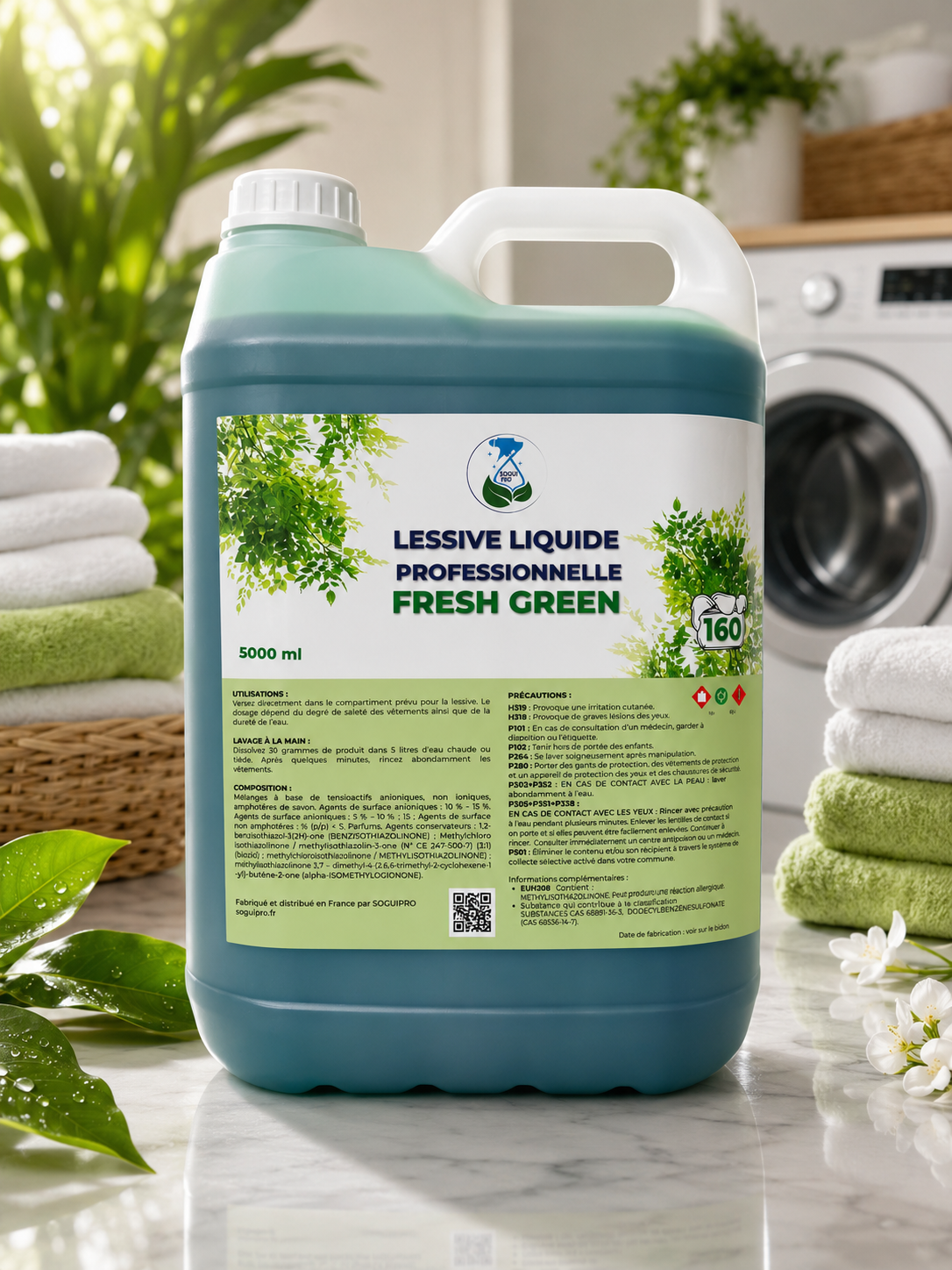 Lessive Fresh Green 5L