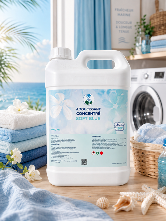 Adoucissant Soft Blue 5L