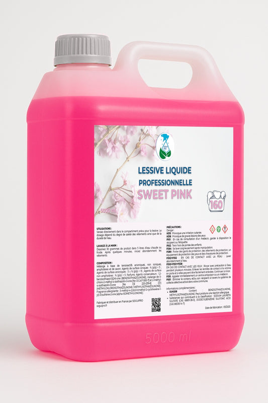 Lessive Concentré Sweet Pink 5L